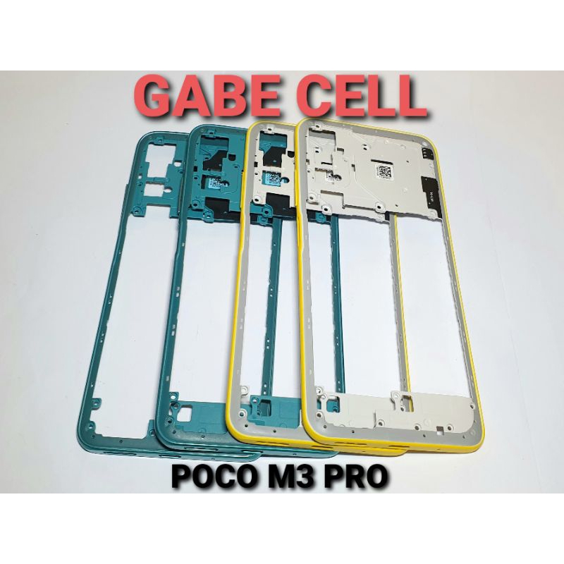 BAZEL POCO M3 PRO TULANG TENGAH TUTUP MESIN POCO M3 PRO