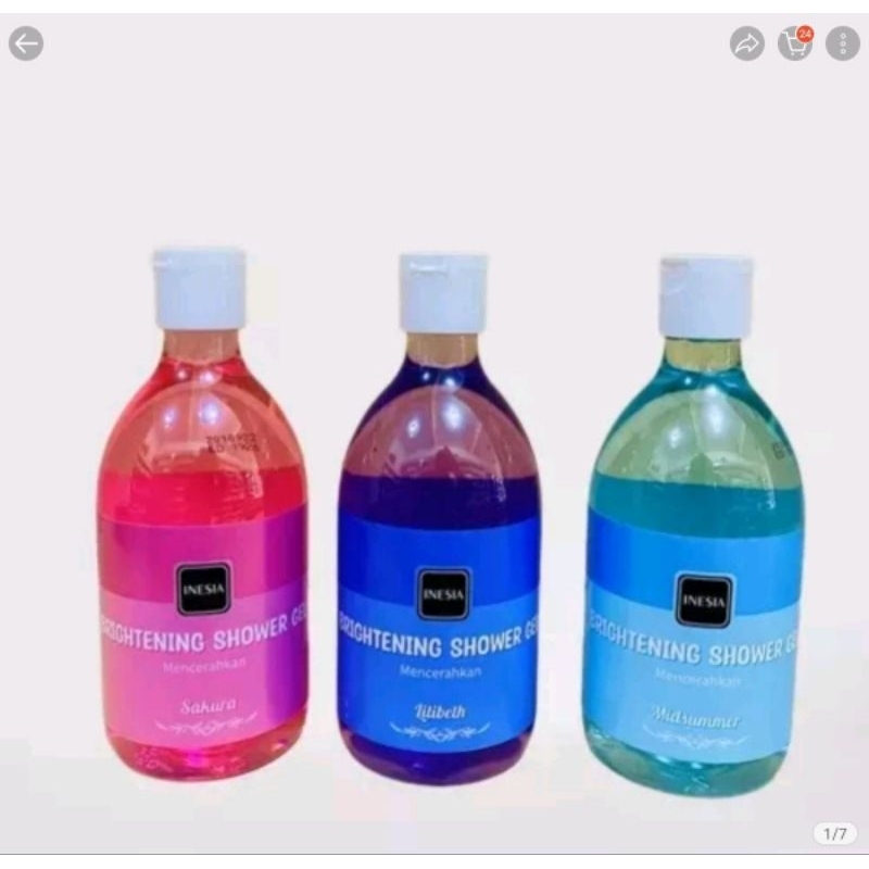 Inesia Brigntening Shower gel