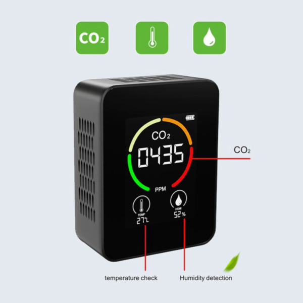 

Unik Alat Pengukur Kualitas Udara Detector CO2 HCHO TVOC SuhuHygrometer - 3in1 PG-L28A Limited