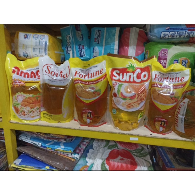 

MINYAK 1L Fortune,sunco,sovia