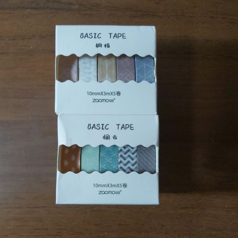 

Washi Tape Set isi 5 10 mm 3 m