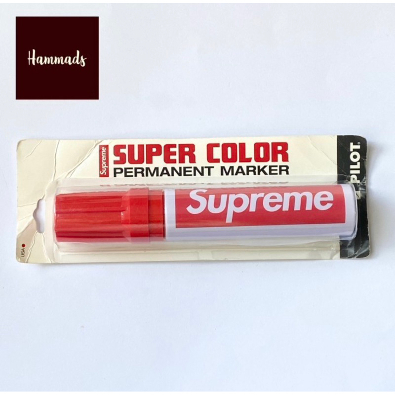 

Supreme Pilot Permanent Marker Red