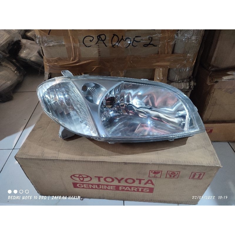 Headlamp Lampu Depan Kanan Original Vios Limo Gen 1