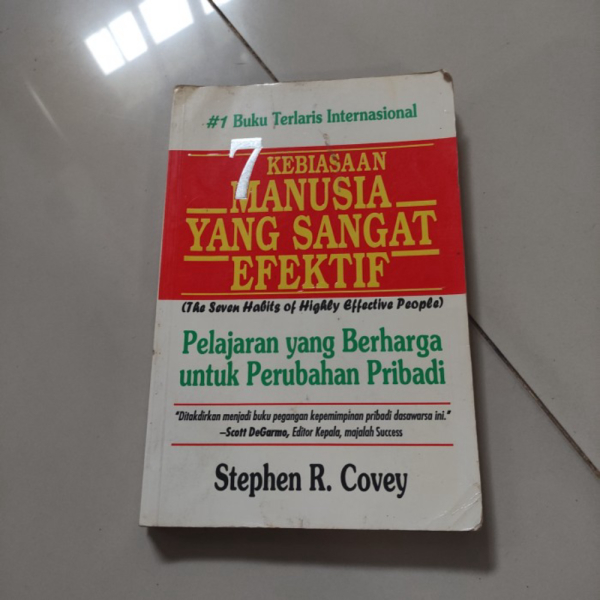 Preloved Stephen R. Covey 7 habits