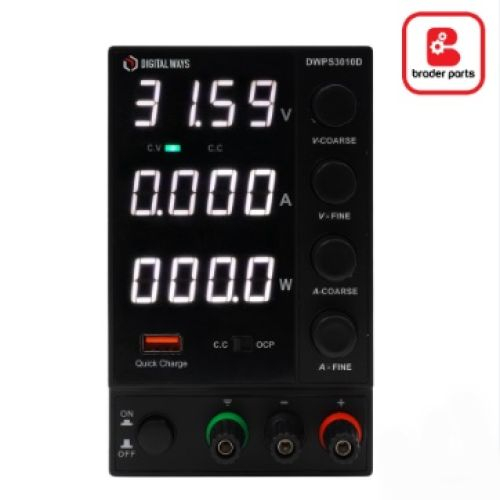 POWER SUPPLY DC 30V/10A DIGITAL WAYS DWPS3010D