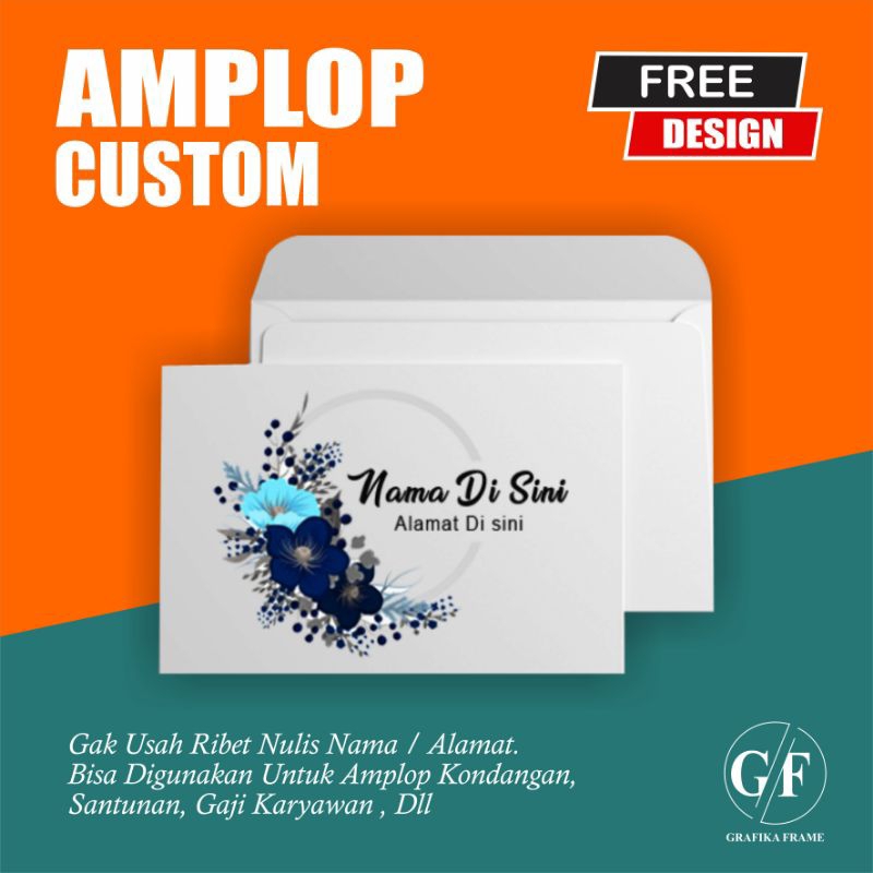 

Amplop Kondangan / Amplop Sumbangan / Cetak nama amplop / Amplop custom / Per 100 pcs