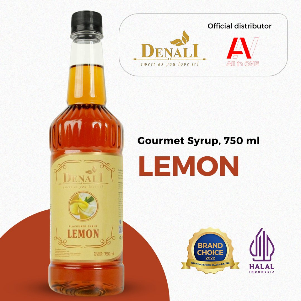 

Syrup Denali 750 ml - Lemon