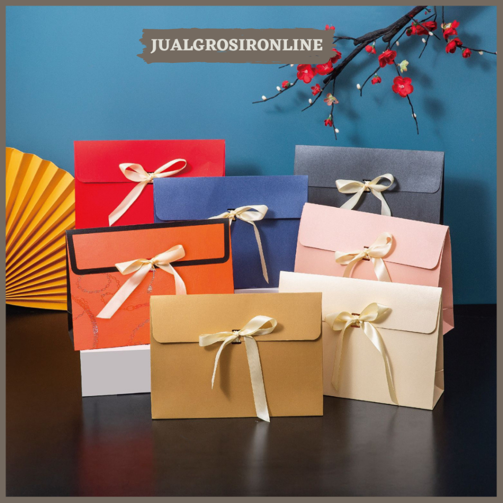 

HAMPERS GIFT BOX AMPLOP / Box Hadiah / Kotak Packaging Olshop Baju Hampers