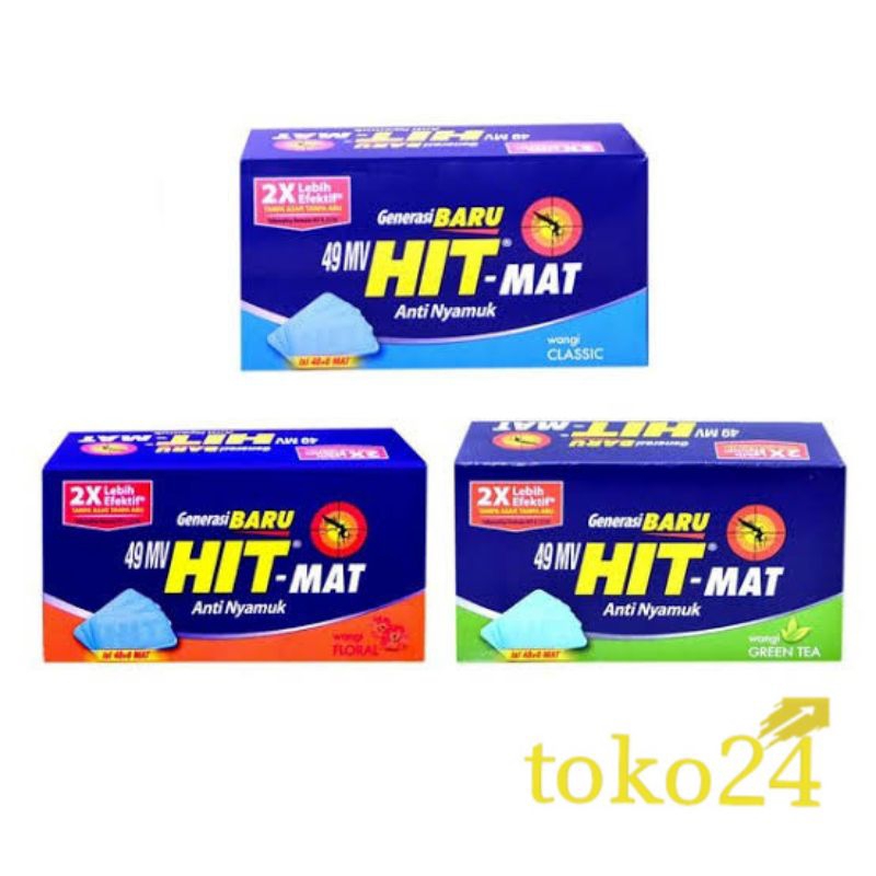 HIT Mat Elektrik Refill 48+6 pcs