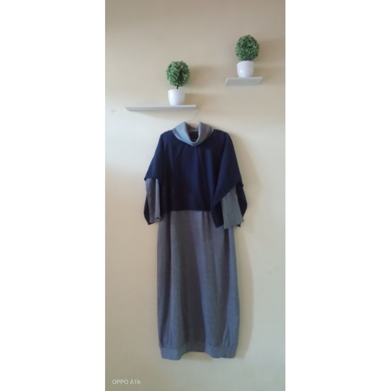 Preloved pribadi " gamis malakai basic"