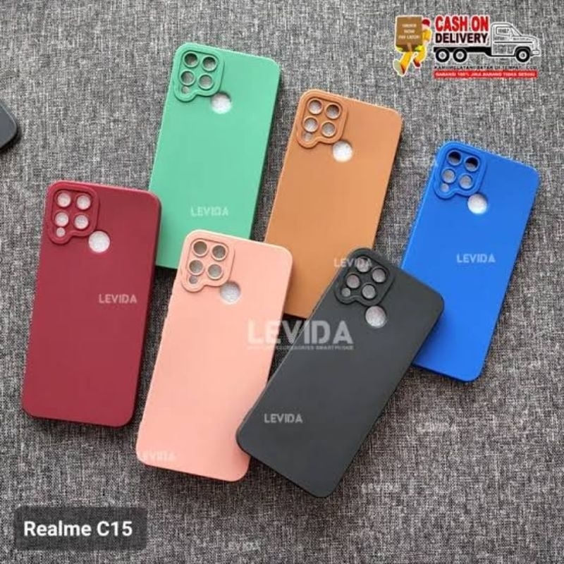 CANDY MACARON  SOFT CASE FOR REALME C15