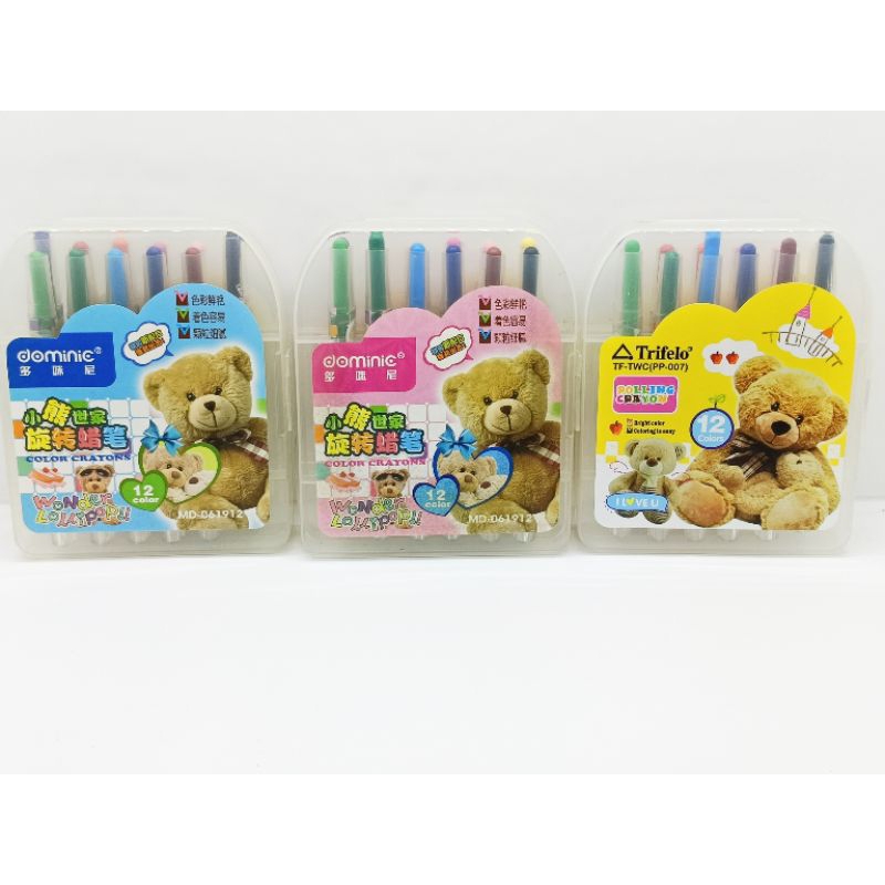 

CRAYON PUTAR TWIST 12 WARNA HARDCASE