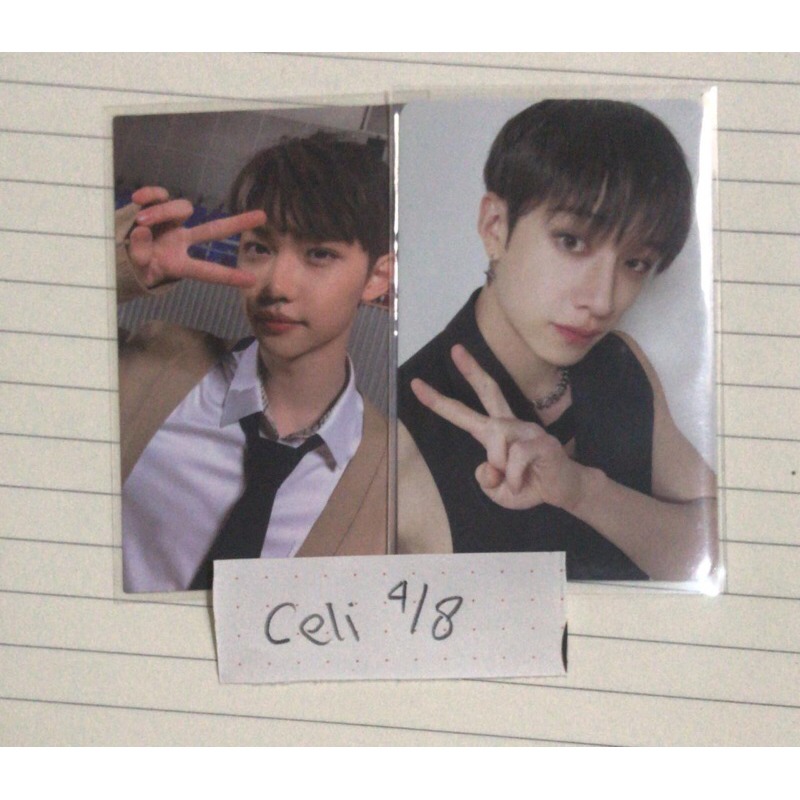 PC Photocard Felix memcop go live bangchan changbin han jisung seungmin jeongin in life pob benefit