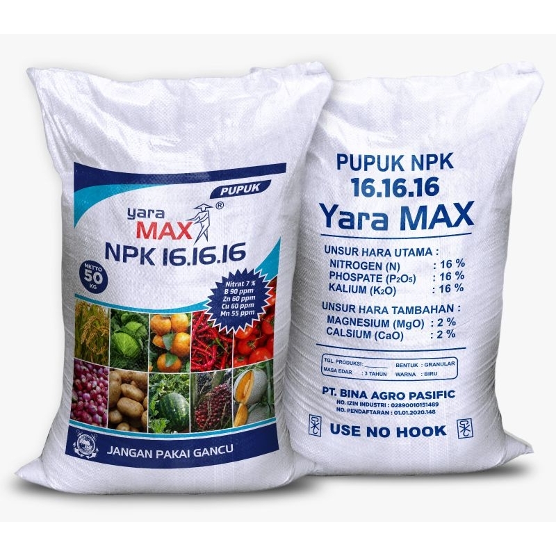 NPK 16-16-16 YARAMAX (1KG)