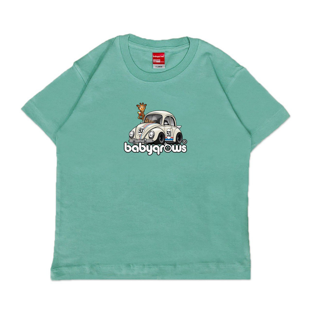 Kaos Anak Hijau Tosca "VW  Giraffe" - Babygrows
