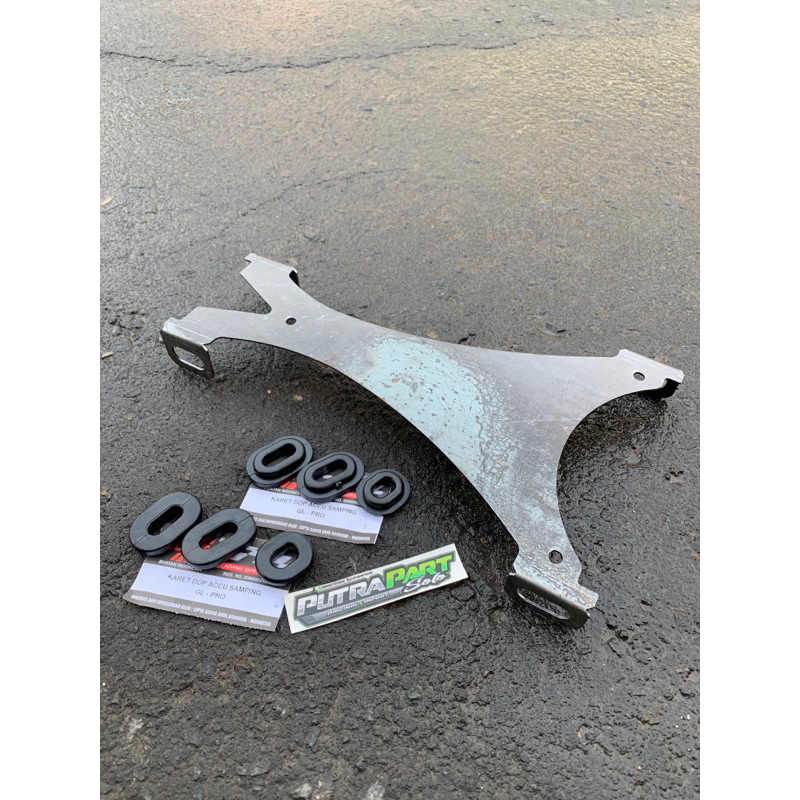 Dudukan tepong gl100 set karet tepong gl100 breket tepong gl100 set karet pangkon tepong gl100 custo