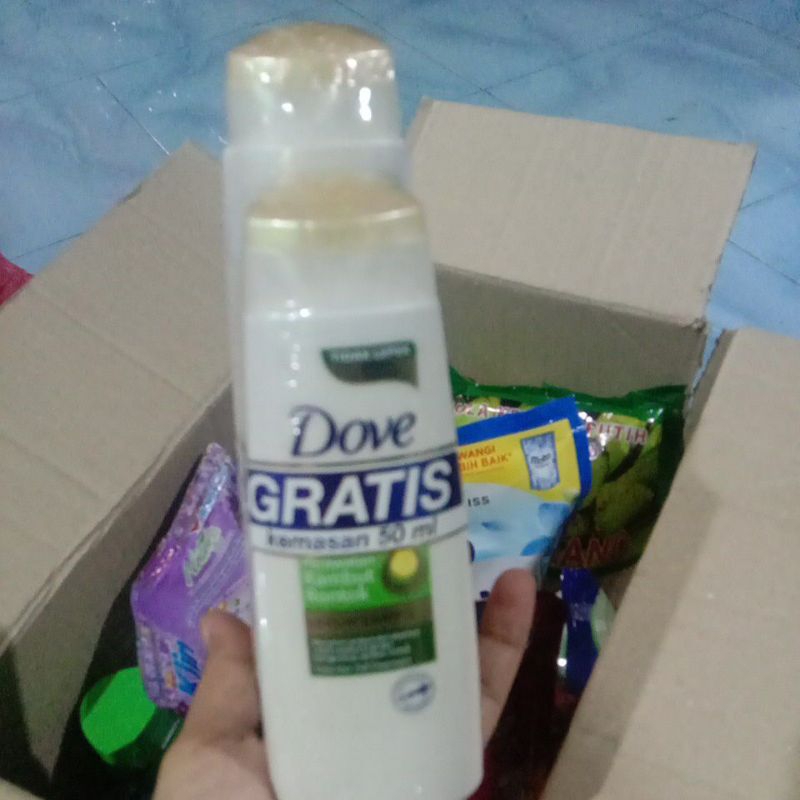 Shampo Dove beli 1 gratis 1 135ml+50ml