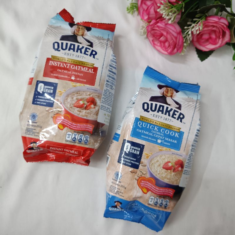 

Quaker instant oatmeal 200gr