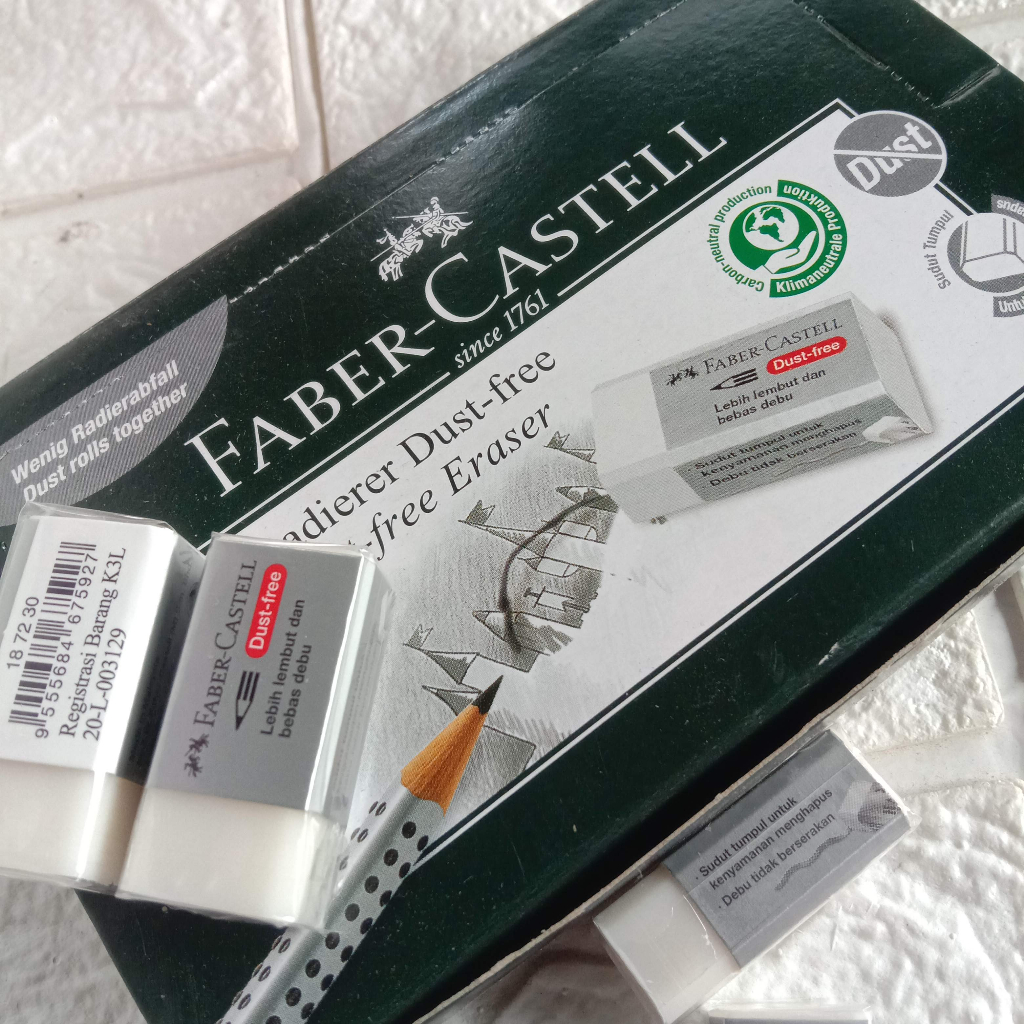 

Penghapus Faber Castell Putih Kecil Ecer 1 Pcs Murah