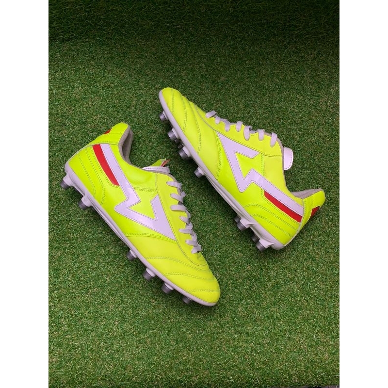 SEPATU SEPAKBOLA SEVSPO MAESTRO ZS VOLT GREEN WHITE KLEA Free gymsack