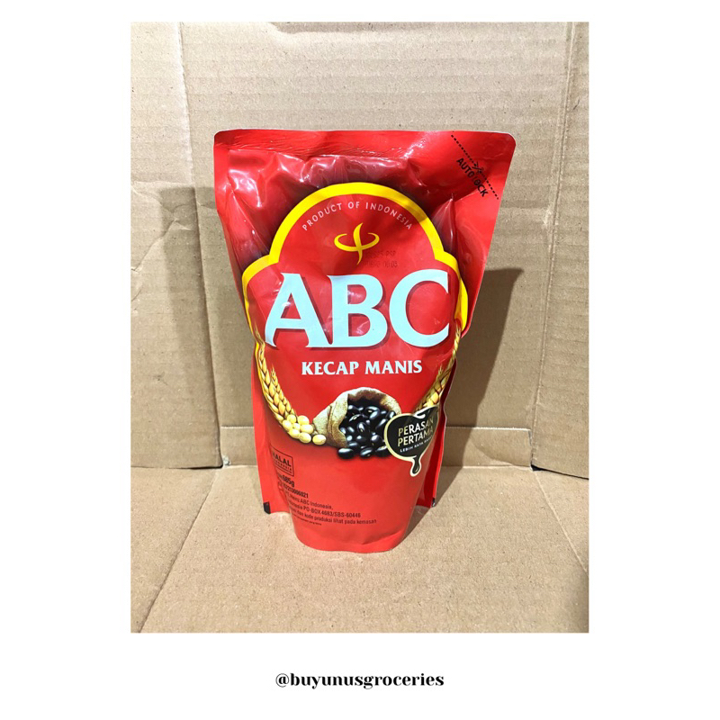 

ABC - Kecap Manis Refil Berat Produk 685g