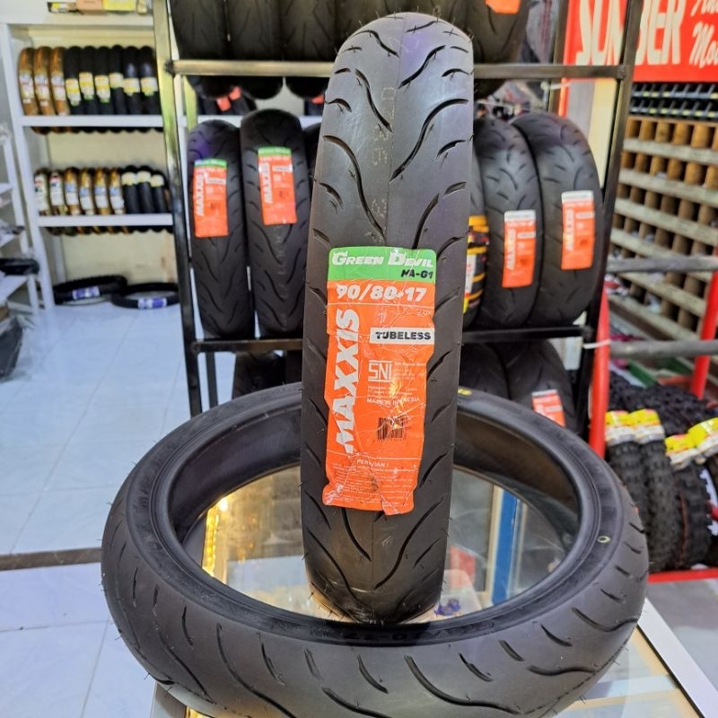 BAN MAXXIS GREEN DEVIL 90 / 80 -17