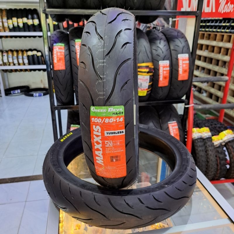 BAN MAXXIS GREEN DEVIL 100 / 80 -14