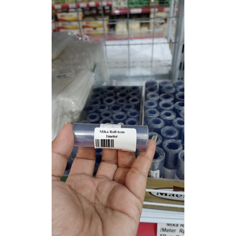 

Mika Roll 6cm 1meter plastik mika pinggiran kue