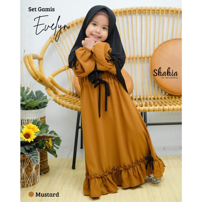 SET GAMIS EVELYN ANAK PEREMPUAN (PL)