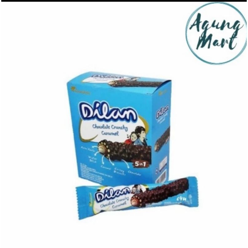 

Dilan Chocolate Crunchy 23g (1box isi 12)