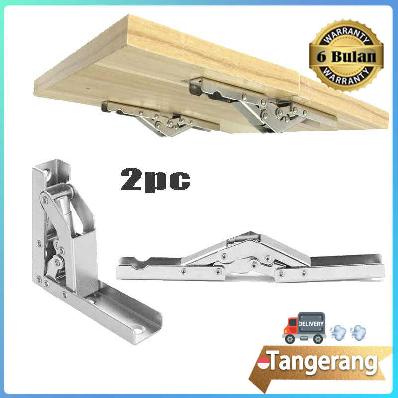 2pcs Engsel Lipat 90 Derajat Engsel Pintu Model Lipat 90 Derajat 180 Derajat Baja Dengan Sekrup