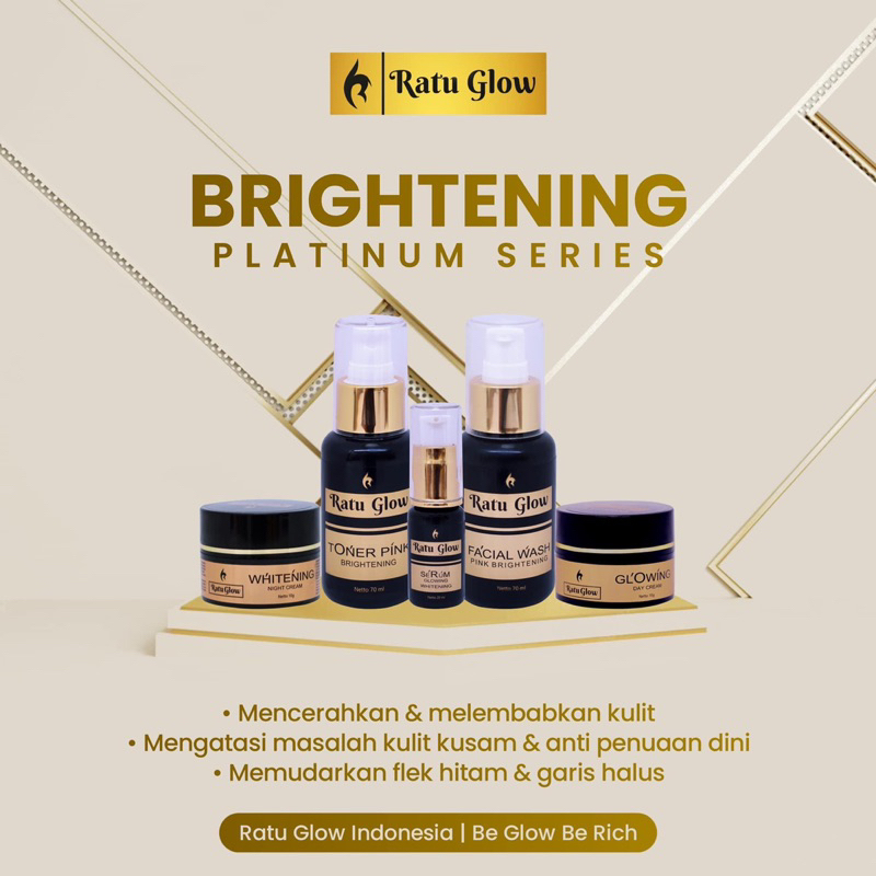 SKINCARE RATU GLOW PLATINUM BRIGHTENING