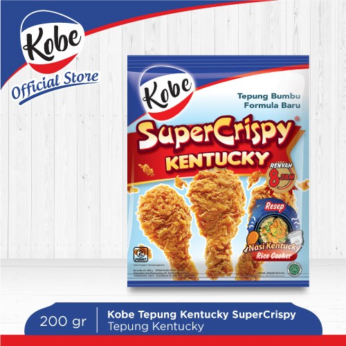 Kobe Tepung Supercrispy Kentucky 200GR Ayam Goreng Tepung