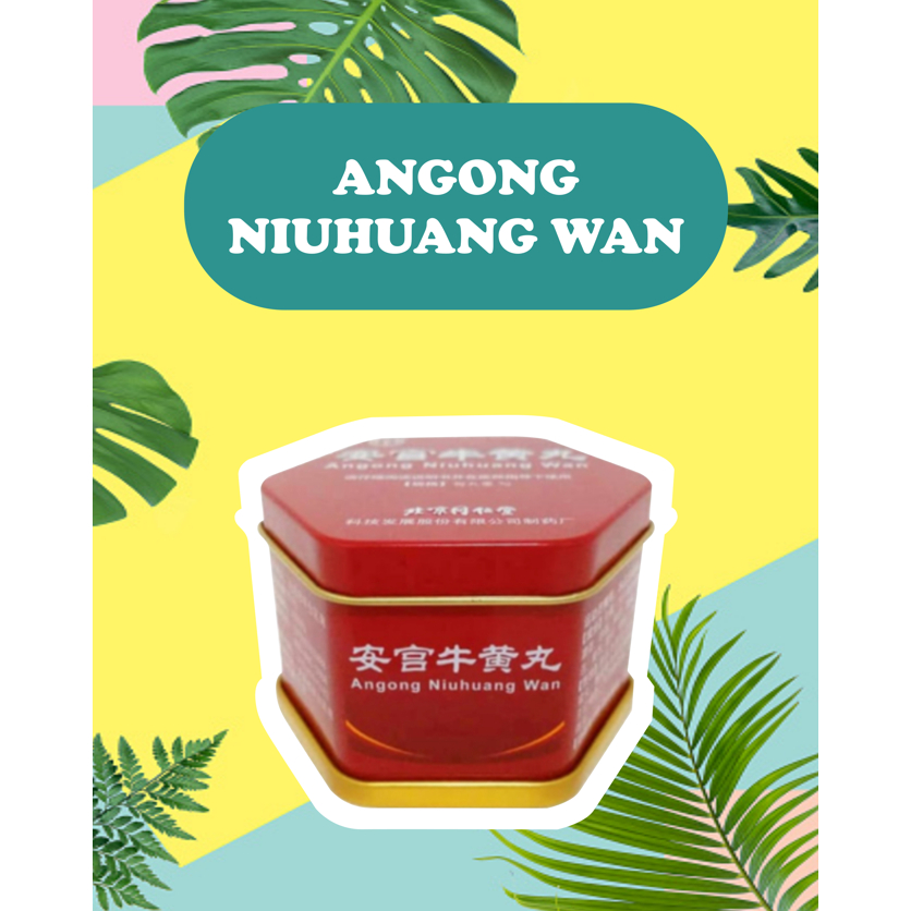 Roselina Delina Angkung / Angong Niu Huang Wan Obat Herbal Stroke China Halal Bpom