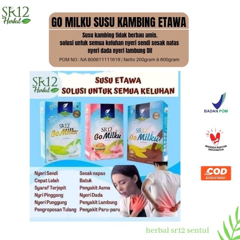 

Susu Kambing Solusi Untuk Semua Keluhan / Go Milku Sr12
