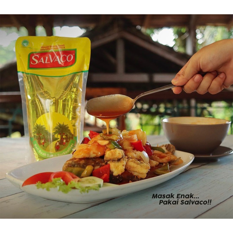 minyak goreng salvaco 1 liter