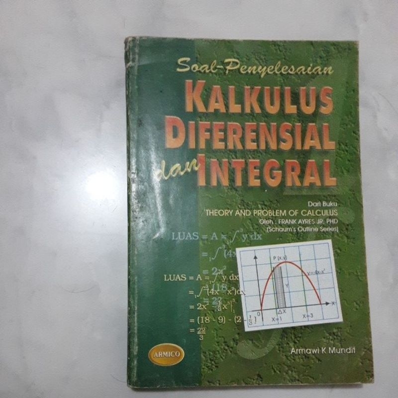 

Soal Penyelesaian Kalkulus Diferensial dan Integral