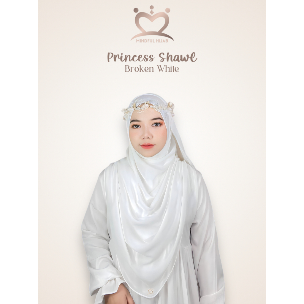 Princess Shawl Pashmina Instan Syar'i ala Pengantin Malaysia