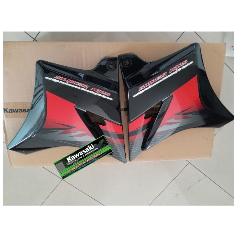 shroud sayap tangki ninja ss orange 2015 original kawasaki