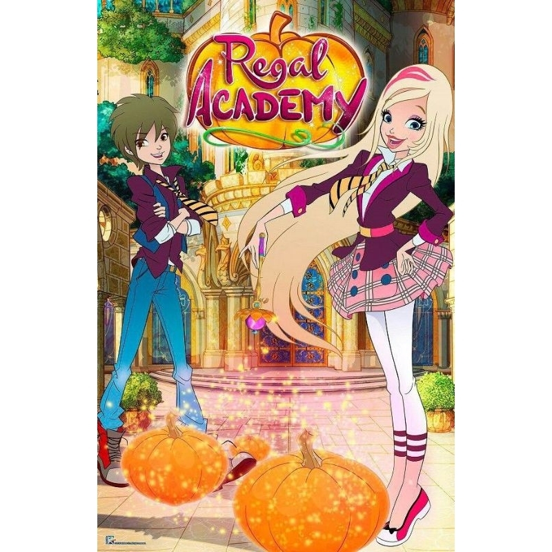 Coloring sheet animation Regal Academy /kertas mewarnai regal academy