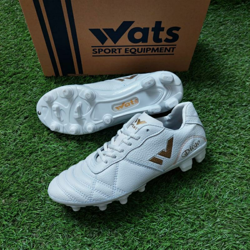 Sepatu bola kulit WATS serie DIEGO original free jahit outsole /outsole Stichting & deker