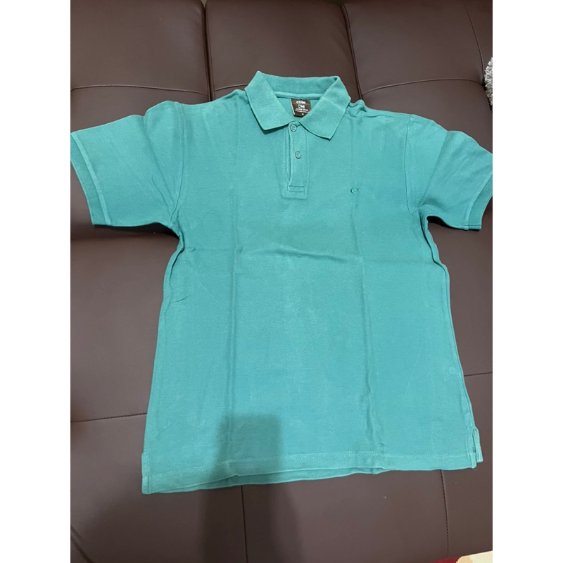 Cole Men Polo Shirt Green | Kaos Polo Hijau Cole Cowok Cole