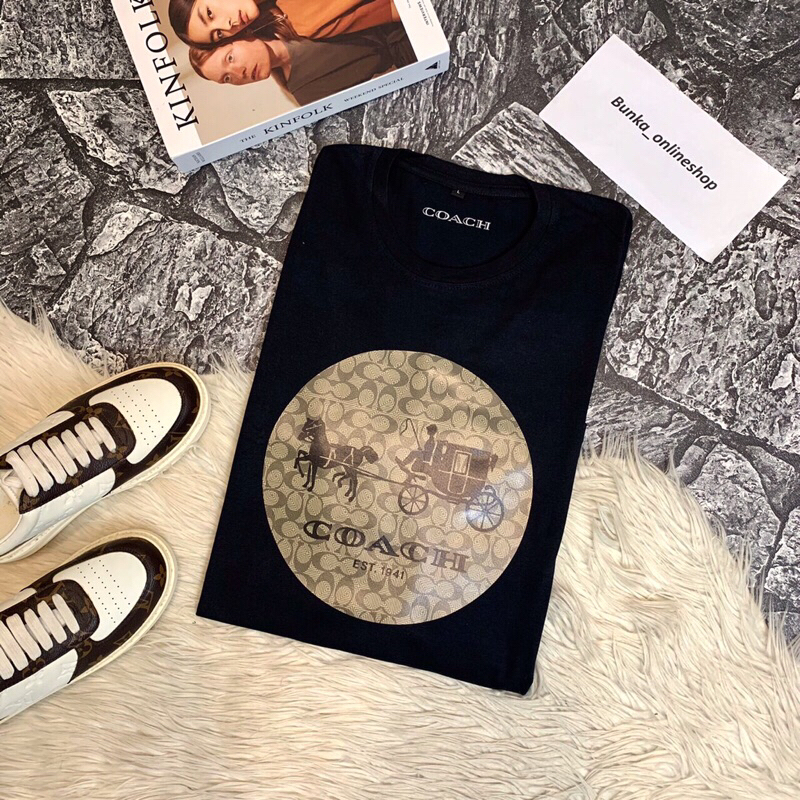 KAOS COACH PREMIUM QUALITY IMPORT // BAJU COACH // COACH // TUMBLR TEE // BRANDED TEE