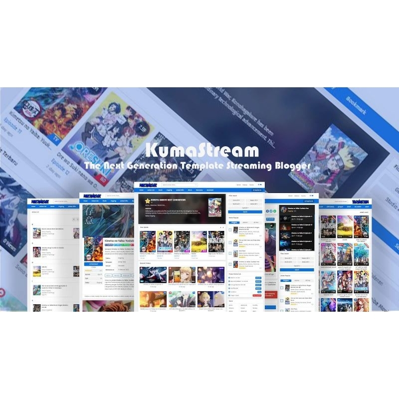Tema Blogger KumaStream 4.2 (No License)