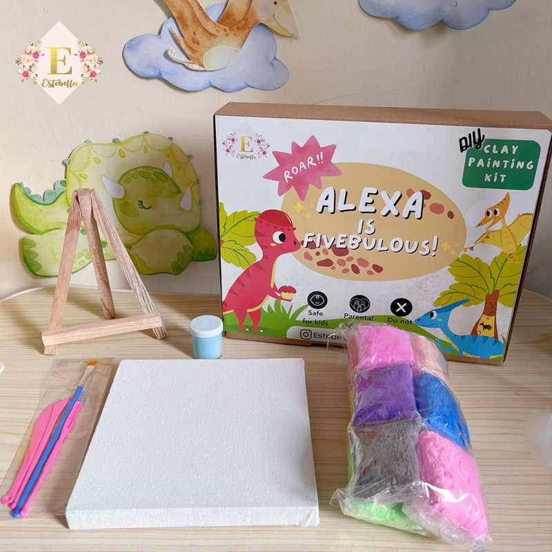 DIY CLAY PAINTING KIT