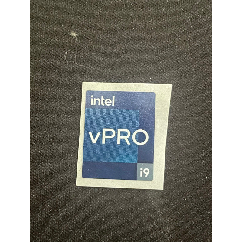 Sticker stiker logo intel Core i9 Vpro 12/13th gen ori