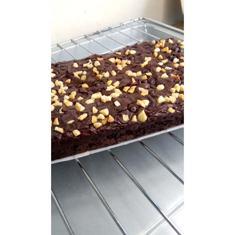 

FUDGY BROWNIES PANGGANG 20*10/BROWNIES PANGGANG/BROWNIES OVEN/BROWNIES ENAK/BROWNIES PREMIUM