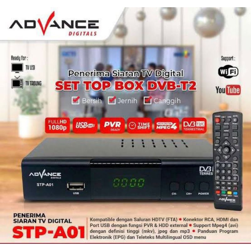 Set Top Box STB Advance STP A02