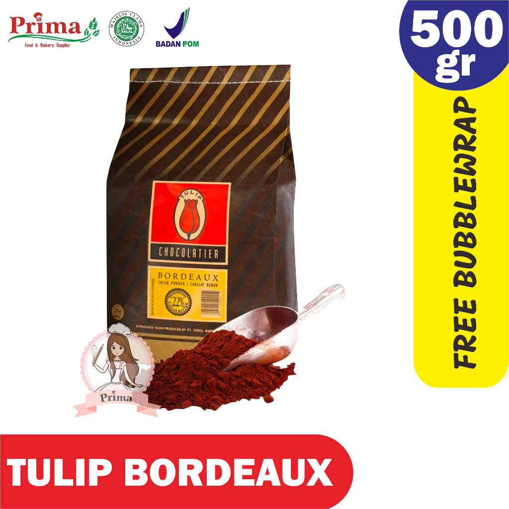 

Tulip bordeaux kemasan 2,5 kg coklat bubuk premium