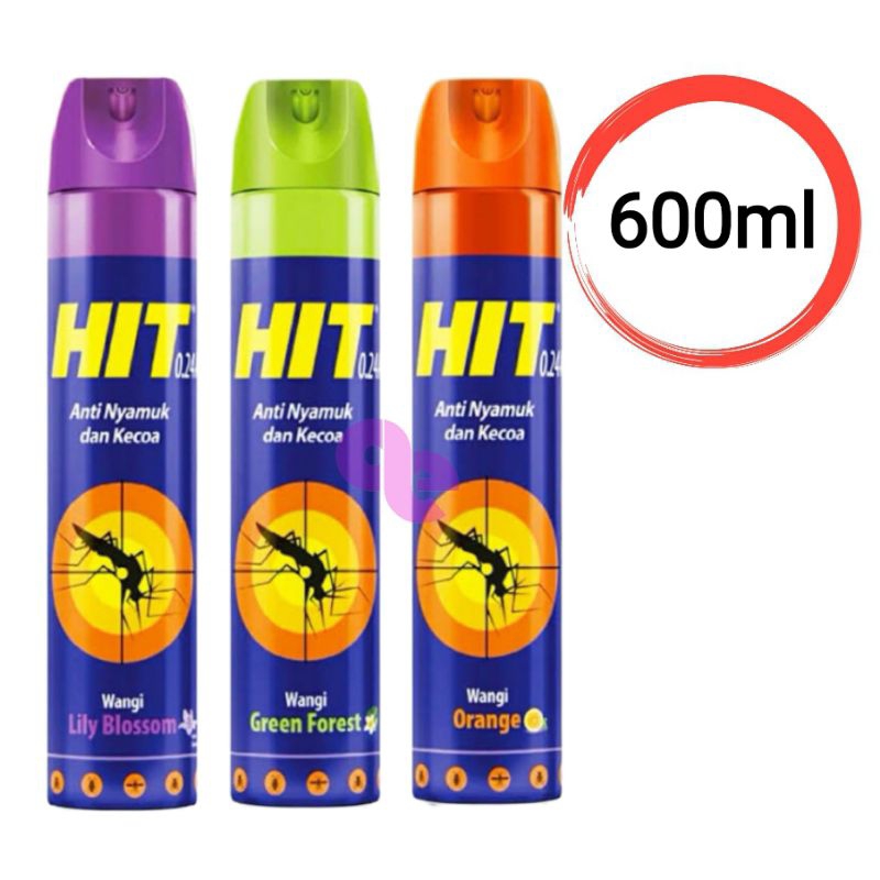 Hit Aerosol 600ml | obat nyamuk | Bunuh nyamuk | Hit semprot